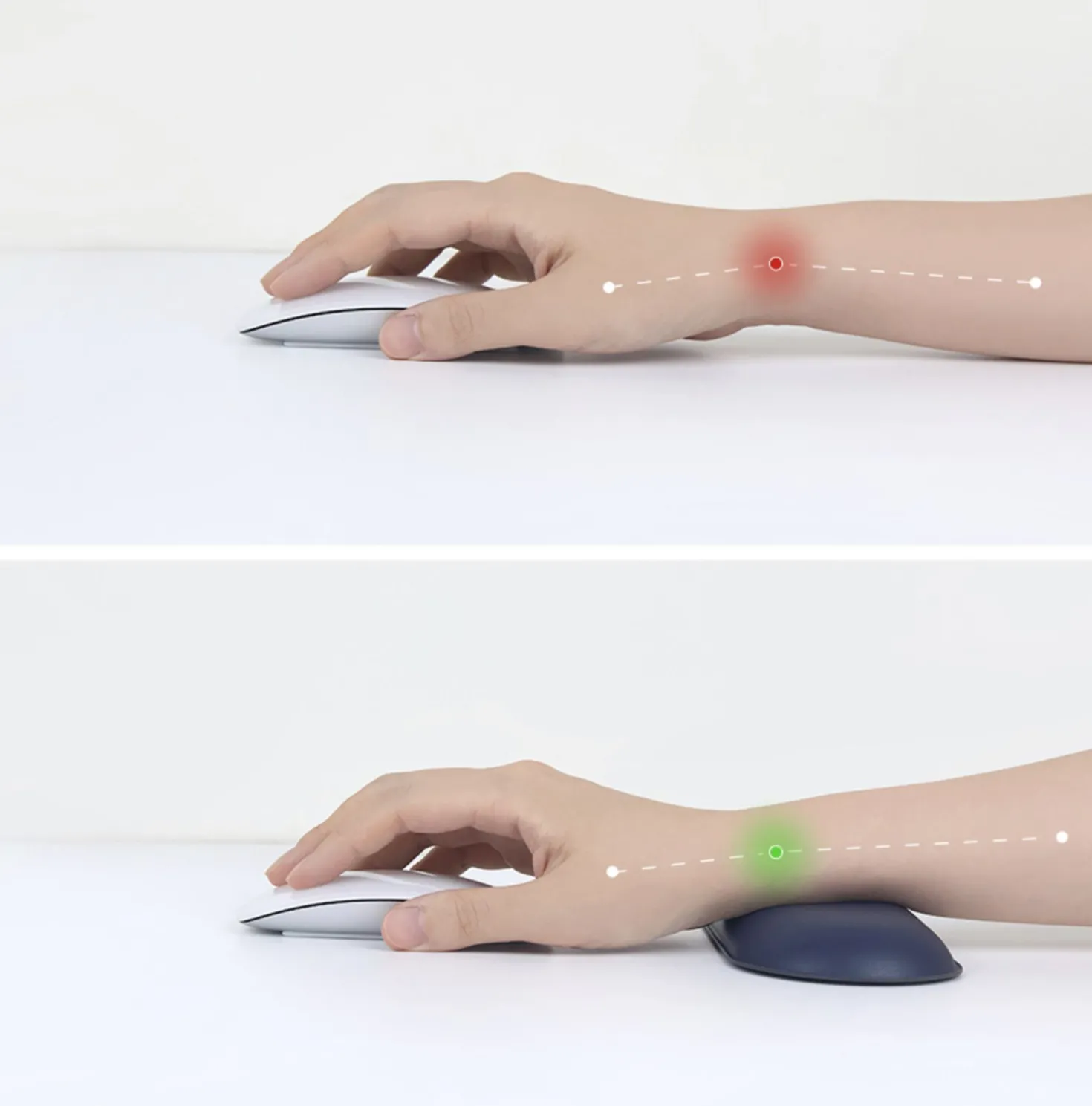Vegan Leather Keyboard Wrist Rest