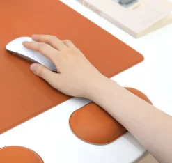 Vegan Leather Mouse Wrist Rest