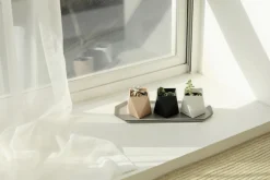 Vegan Leather Octagon Tray