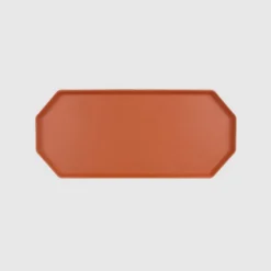 Vegan Leather Octagon Tray