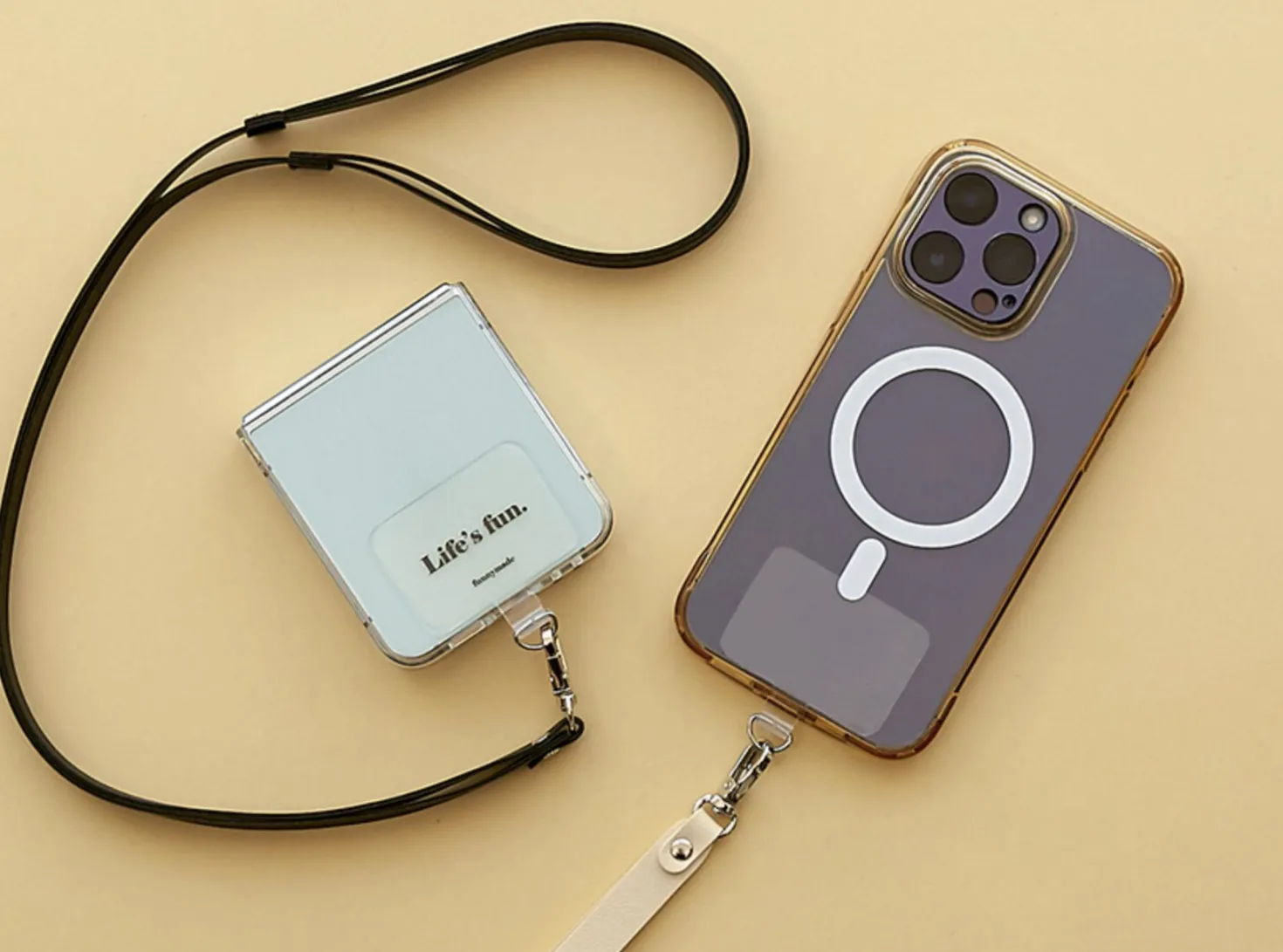 Vegan Leather Phone Strap