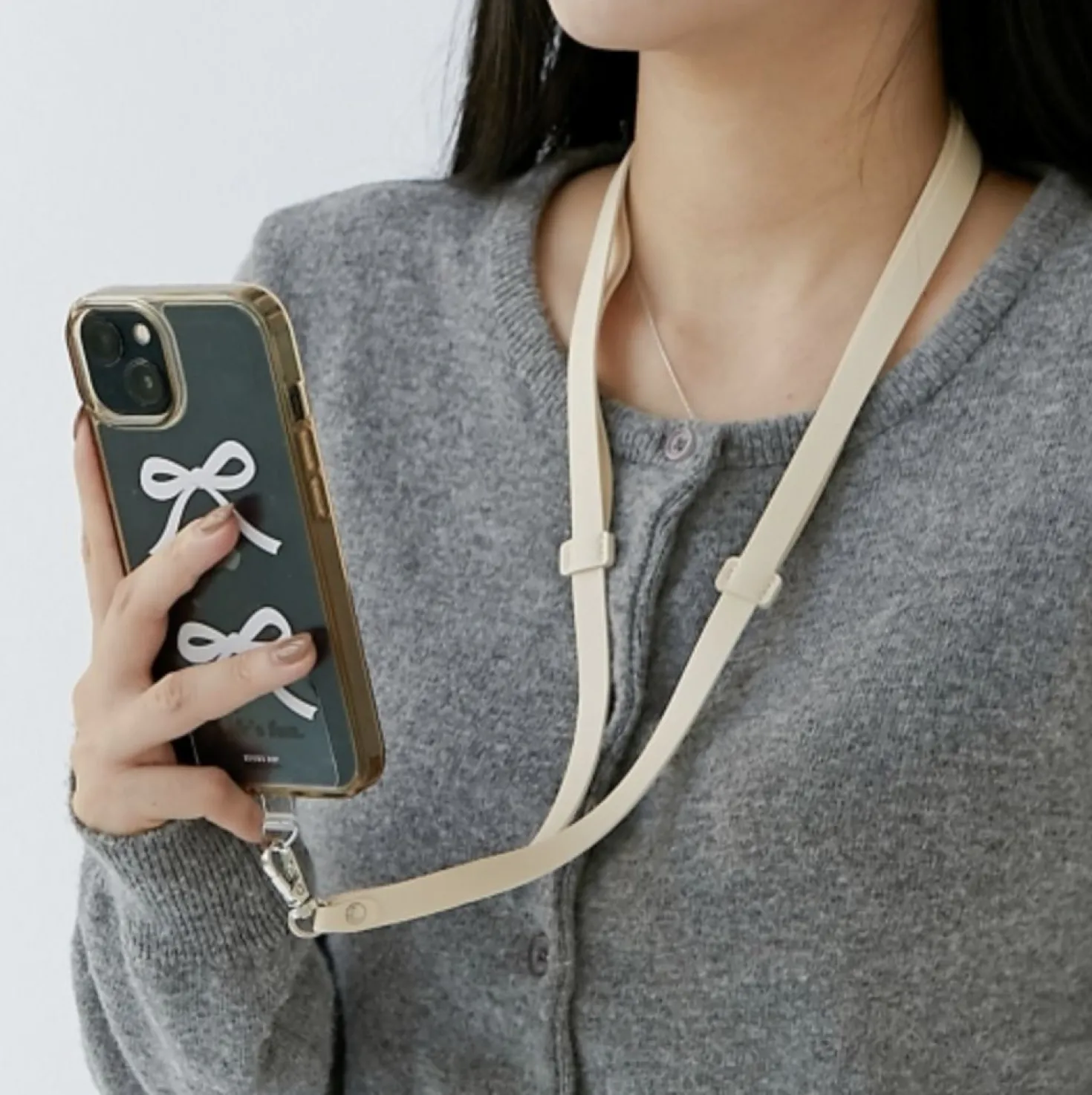 Vegan Leather Phone Strap