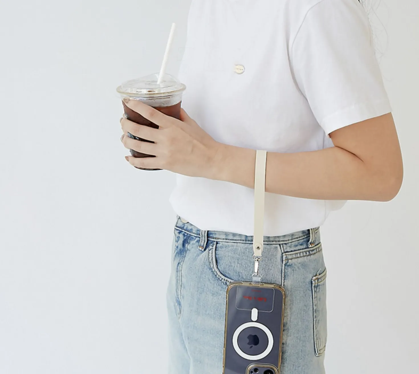 Vegan Leather Phone Strap