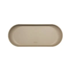 Vegan Leather Round Tray