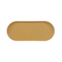 Vegan Leather Round Tray