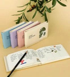 Vegan Leather Simple Semi Year Weekly Planner