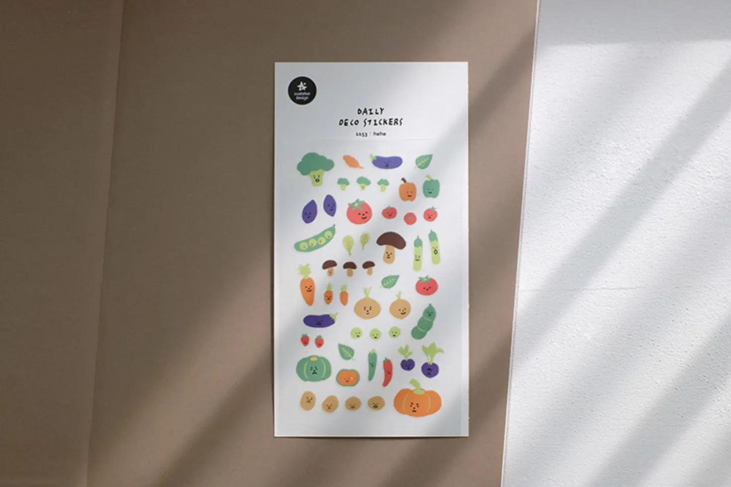 Veggie Emoji Deco Sticker