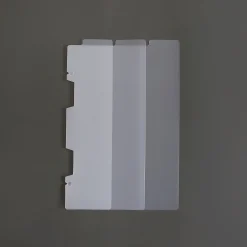 Vertical Translucent 6 Ring A5 Index Tabs