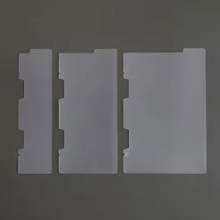 Vertical Translucent 6 Ring A5 Index Tabs