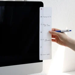 Vertical Weekly Schedule Sticky Note