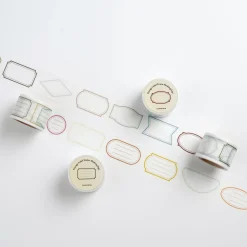 Vintage Label Frame Masking Tape
