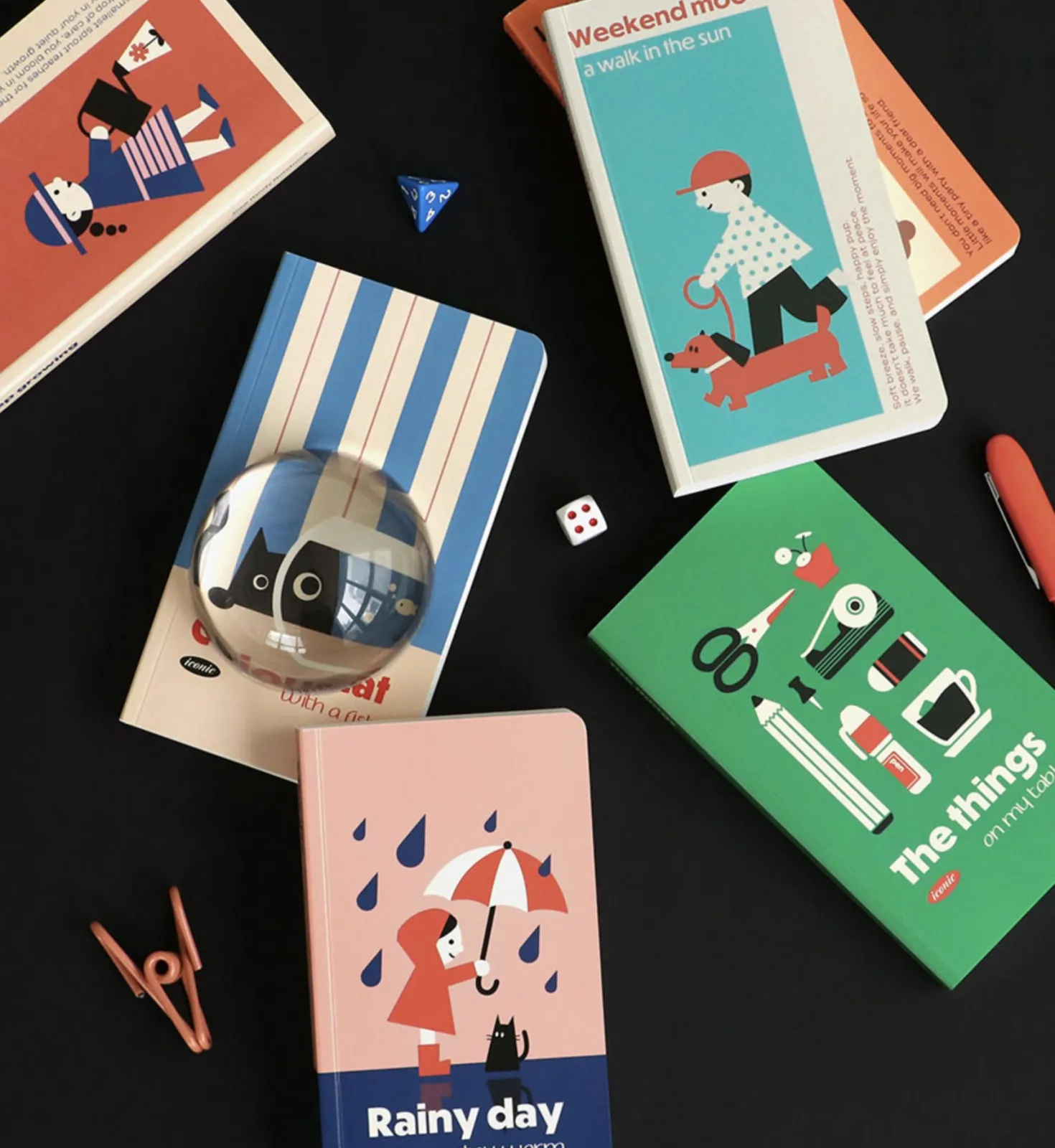 Vintage Mood Eco Lined Notebook