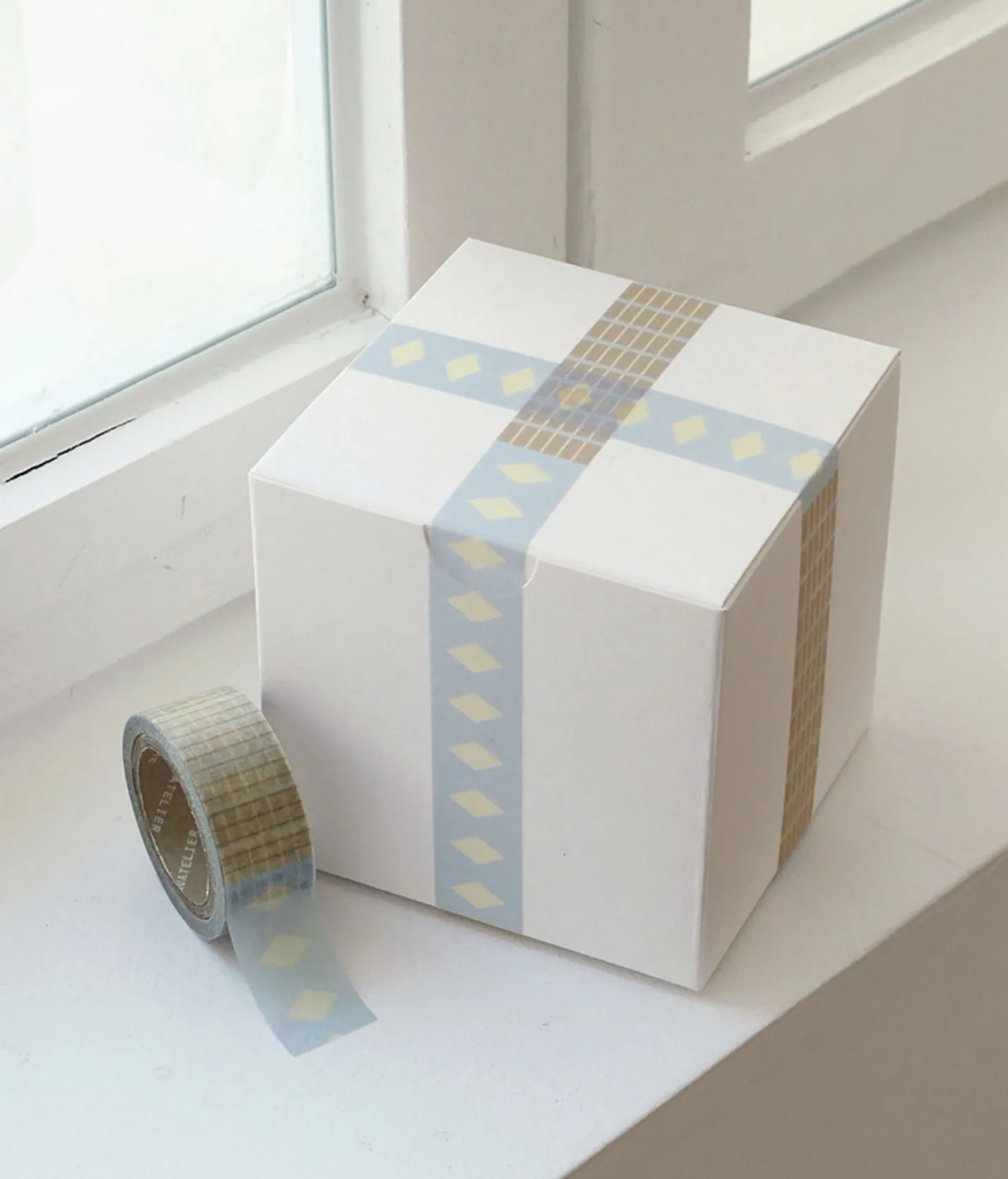 Vintage Pastel Pattern Masking Tape