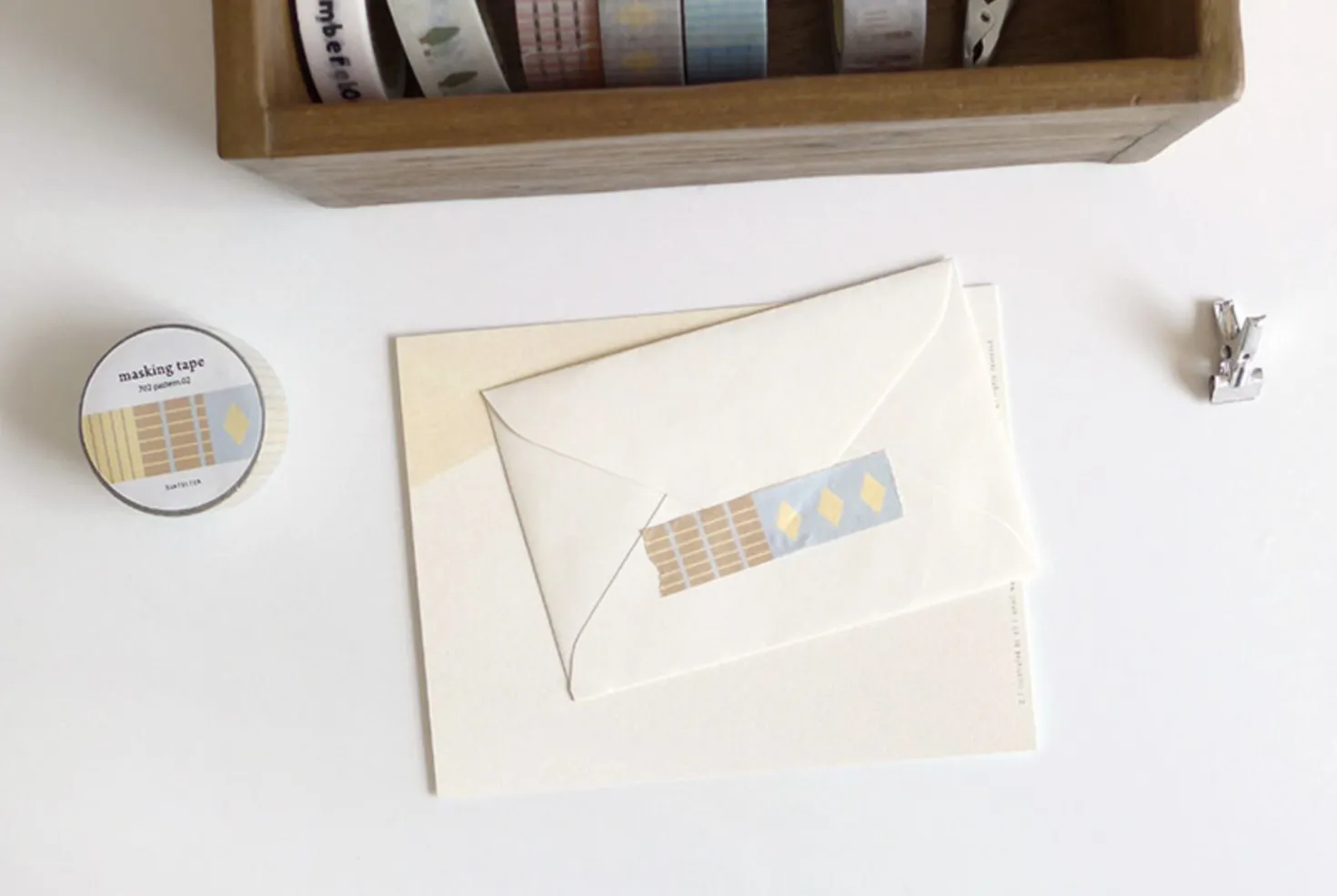 Vintage Pastel Pattern Masking Tape