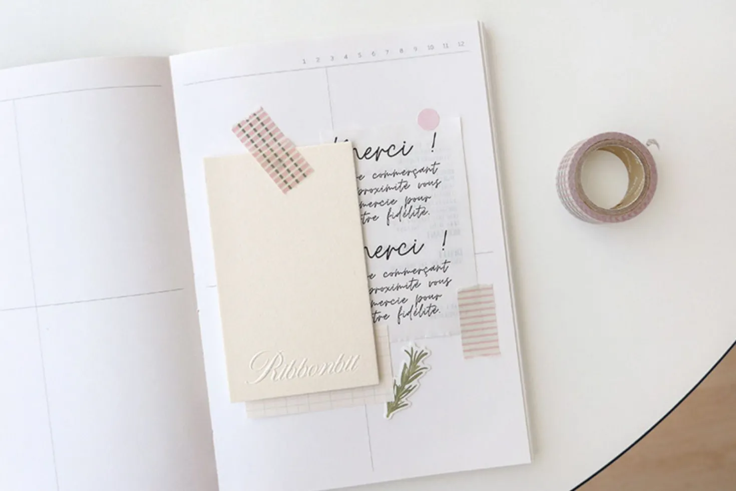 Vintage Pastel Pattern Masking Tape