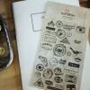 Vintage Stamp Deco Sticker