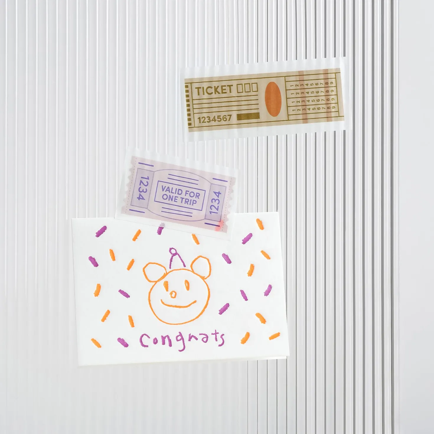 Vintage Ticket Masking Tape