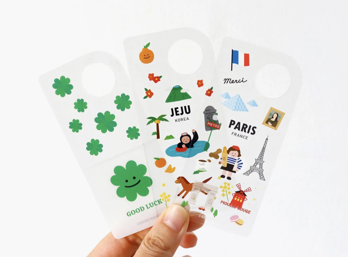 Vivid Clear Bookmark