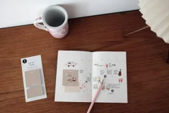 Warm Tone Daily Plan Sticky Note