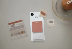 Warm Tone Daily Plan Sticky Note