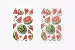Watermelon Pressed Fruit Sticker
