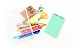 White PVC Ring Pouch