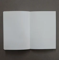 White Stitched Monthly Planner
