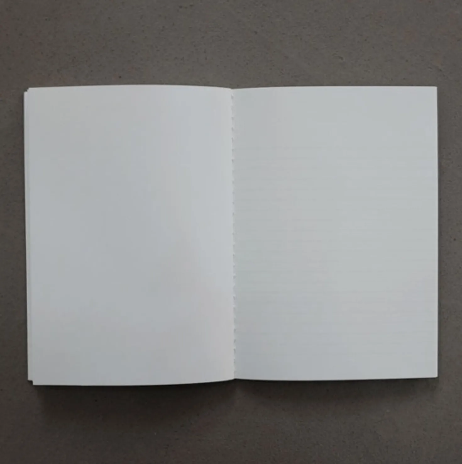 White Stitched Monthly Planner