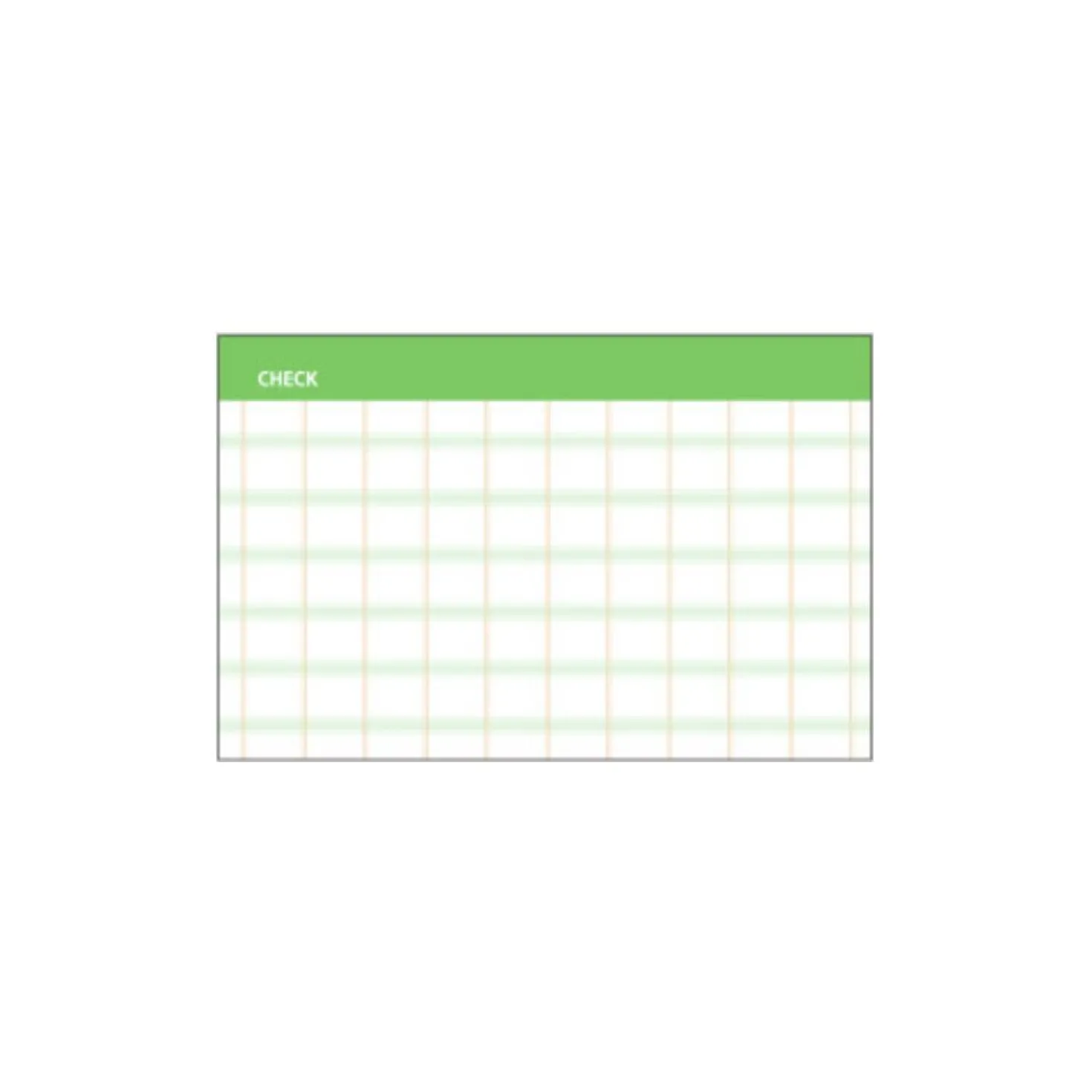 Wide Highlighter Memo Pad