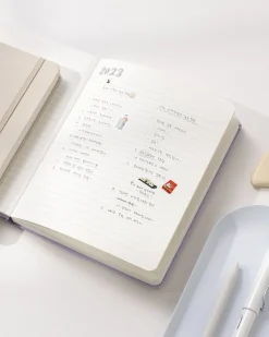 Wide Record Hardcover Lined Notebook v2