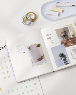 Wide Record Hardcover Lined Notebook v2