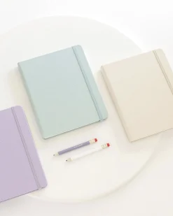 Wide Record Hardcover Lined Notebook v2