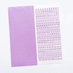 Wiggle Alphabet Slim Sticker