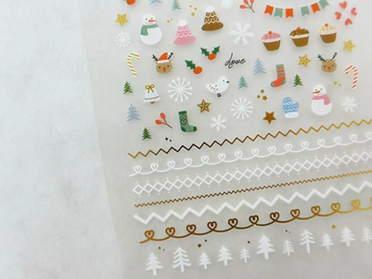 Winter Love Deco Sticker
