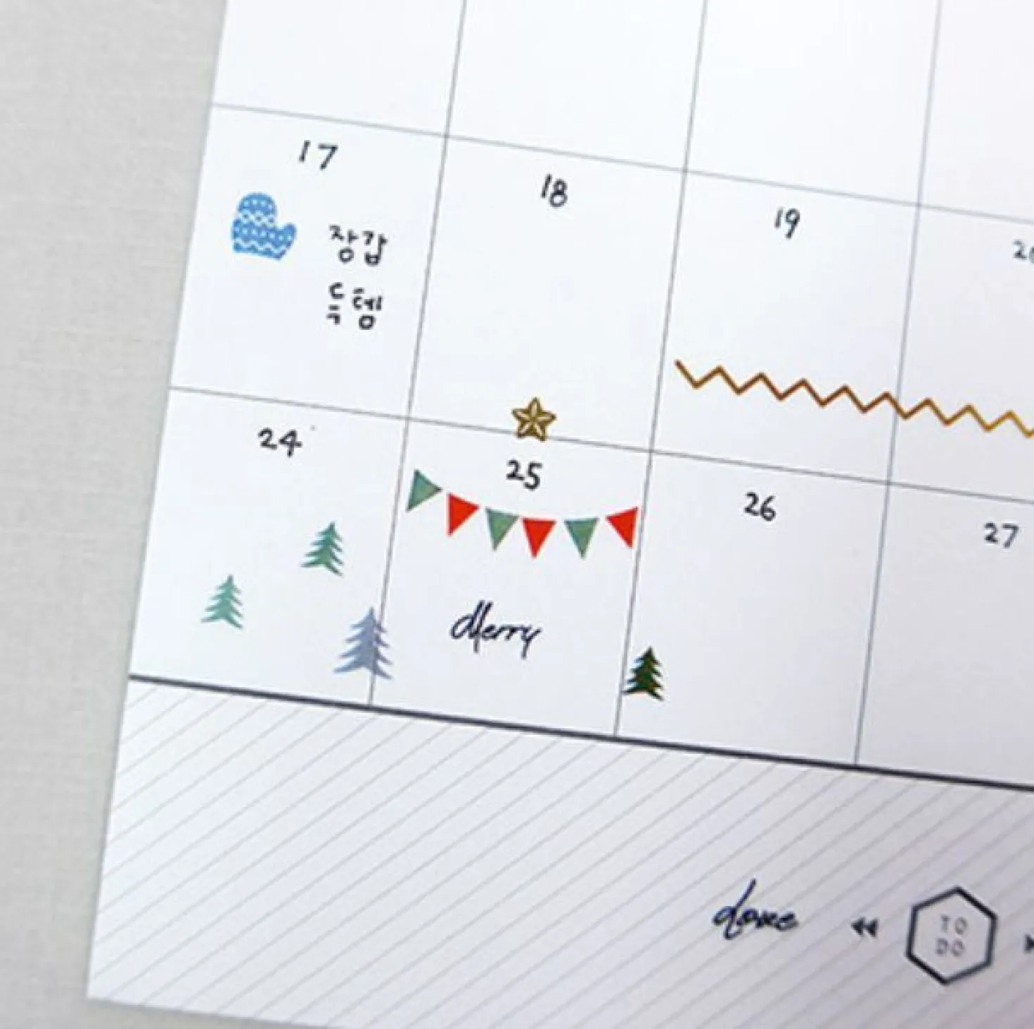 Winter Love Deco Sticker
