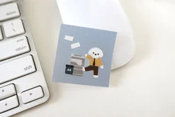Work and Work Deco Sticker