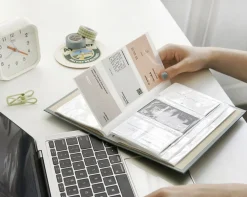 Work in Flow Business Card Book