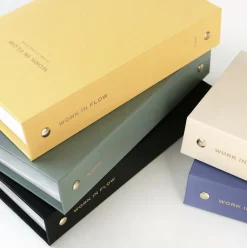 Work in Flow Business Card Book