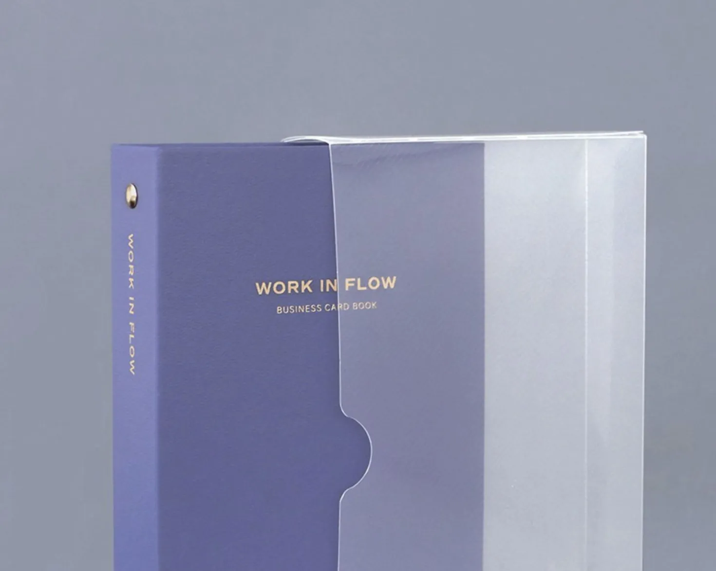 Work in Flow Business Card Book
