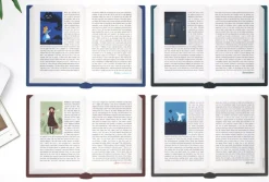 World Literature Opened Book Mouse Pad