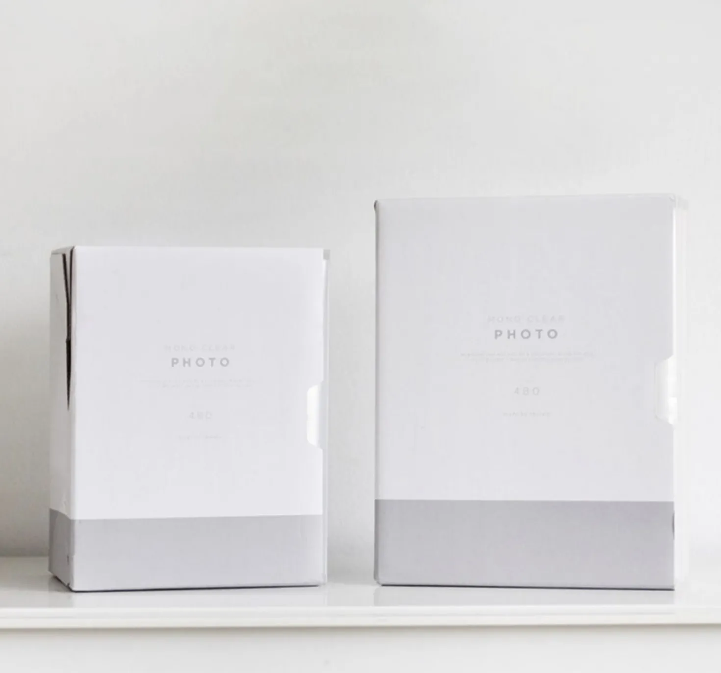3x5 Mono Clear Photo Album Set